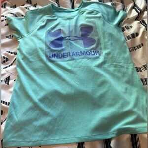 Under Armour Blue Short Sleeve Tee